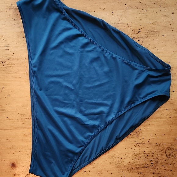 GIRLFRIEND COLLECTIVE Sea Palma Bikini Bottoms, Size 6x - Picture 2 of 7